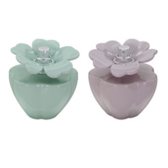 100ml flower perfume glass botttle