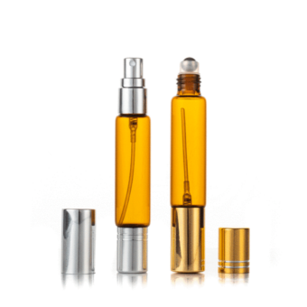 10ml brown dubble roller perfume bottle