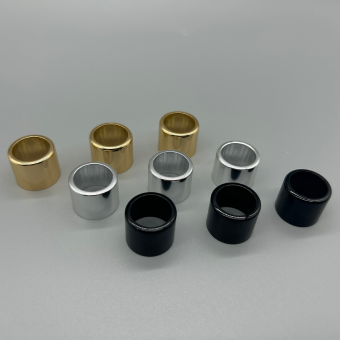 15mm back ,silver ,gold collar-