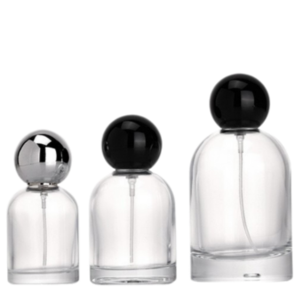 30ml/50ml/100ml Round Perrfume Bottle (With Ball Cap)