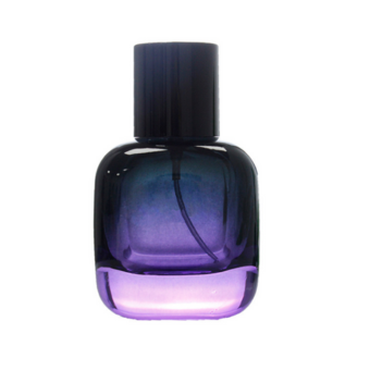 50ml purple perfume glass bottle