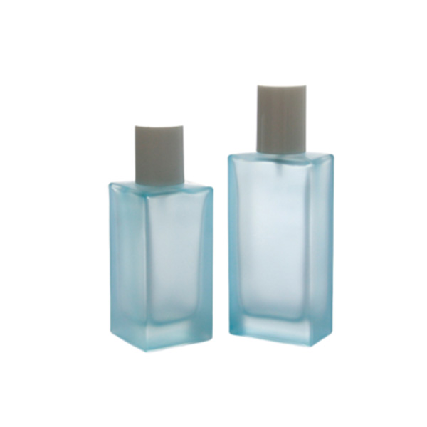 Blue Empty Perfume Bottle