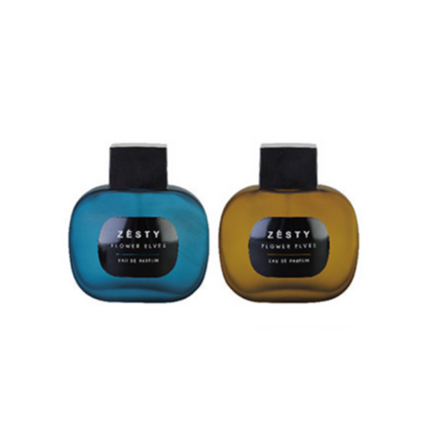 Gradient Blue Empty Perfume Bottle