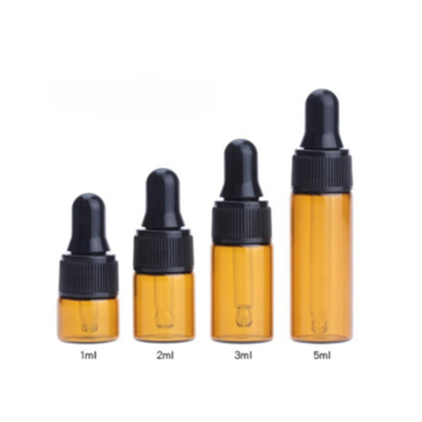 Mini Essential Oil Glass Bottles