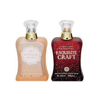 100ml Flat Hot-selling Women's Perfume Glass Bottle