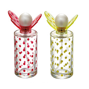 50ML 100ML Decal-Applied Perfume Glass Bottles
