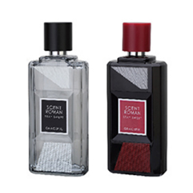 50ML 100ML Men's Perfume Glass Bottles