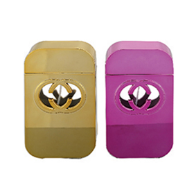 90ML Yellow And Purple Perfume Glass Bottles