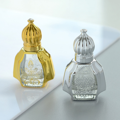 10ML Middle Eastern-Style Electroplated Roller Bottles