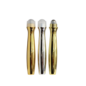 15ML PETG Eye Cream Essence Electroplated Roller Bottles