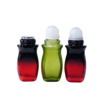 30ML 50ML Large-Capacity Gradient Coating Deodorant Roller Bottles