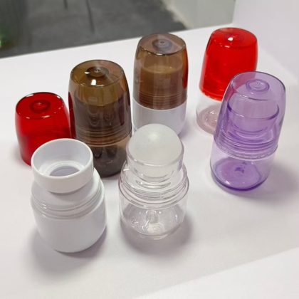 50ML 70ML PET Clear High-Capacity Roll-On Bottles