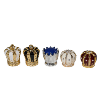 Zinc Alloy Diamond Perfume Cap